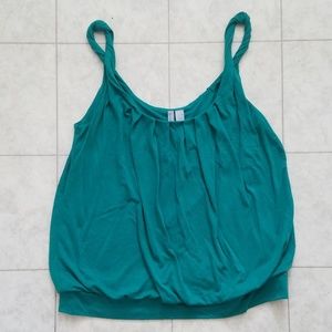 Old navy green tank top size large